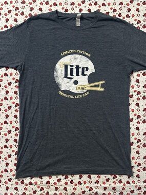 Miller Lite Limited Edition Football Tee